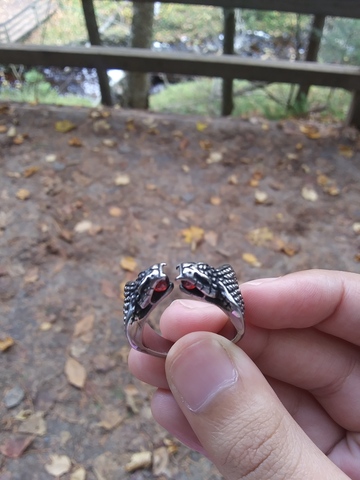 I found my favorite ring at a waterfall in Michigan