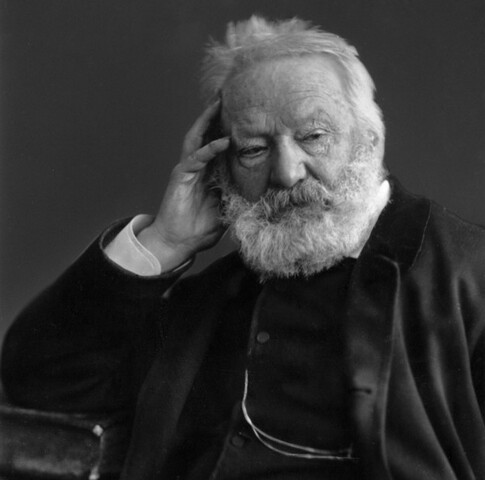 Escritor francés Victor Hugo,