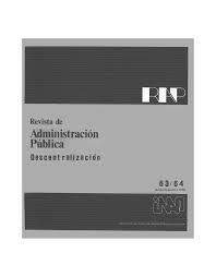 Descentralización de la Administración Publica Federal