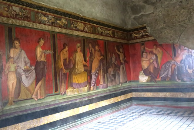 Villa de los misterios, Pompeya