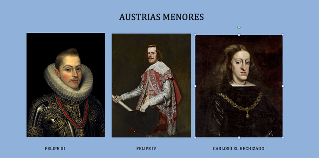 Los Austrias menores