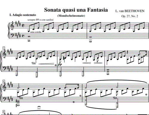 Composa "Claro de Luna"