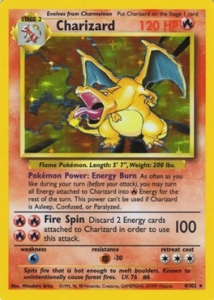 Primeira carta Pokémon