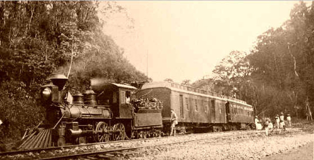 Primer ferrocarril entre Liverpool y	Manchester