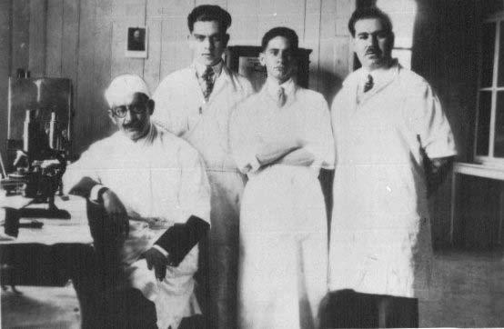 Darío Gonzales, Miguel Ugarte, Rosendo Rubí Altamirano,  José Brunetti