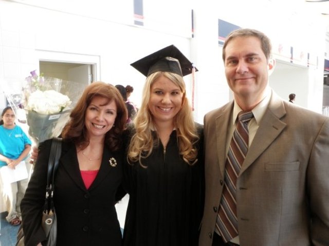 Sarah graduates college with an Elementary Education degree