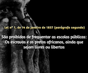Legislação Provincial em São Pedro do Rio Grande do Sul e a restrição do acesso à escola para escravos e libertos