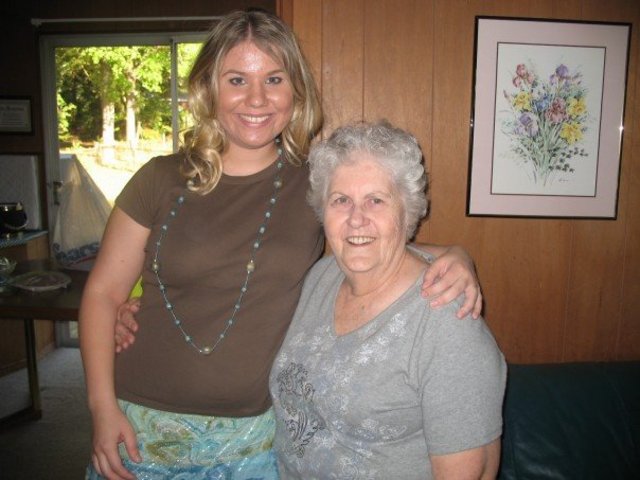 Granny celebrates her 85th birthday