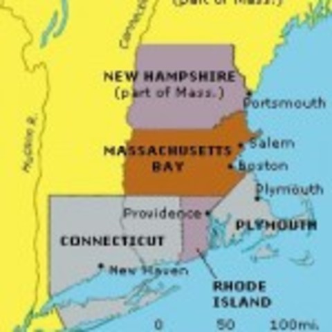 Plymouth Colony and New Amsterdam start trading