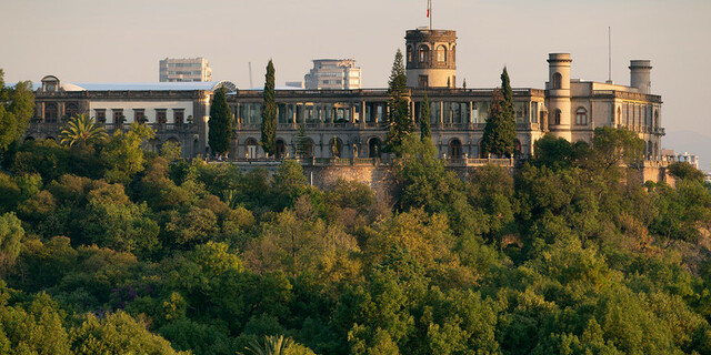 El castillo de Chapultepec (último hogar del emperador Maximiliano)