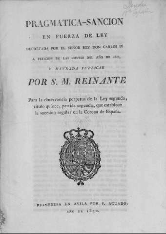 Pragmática Sanción