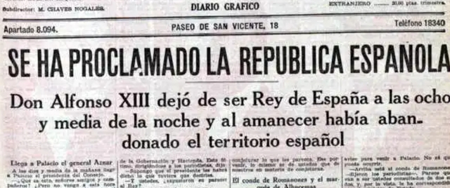 Expulsión de Alfonso XIII