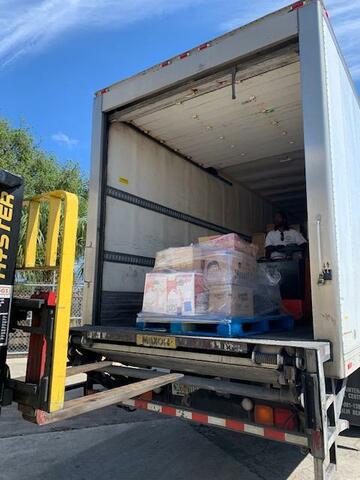 23,206 Pounds of food donated to the PBC Food Bank