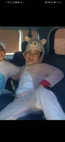 Fui a mi primera pesentacion de la escuela