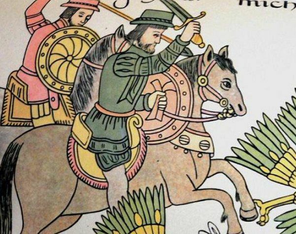 Llegada de Nuño Beltrán a Tzintzuntzan