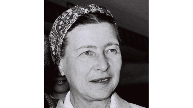 Simone de Beauvoir.