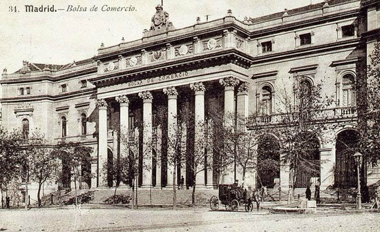 nacimiento de la Bolsa de Comercio