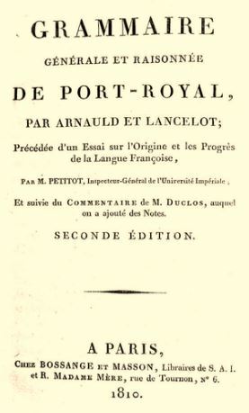 Gramática General y Razonada