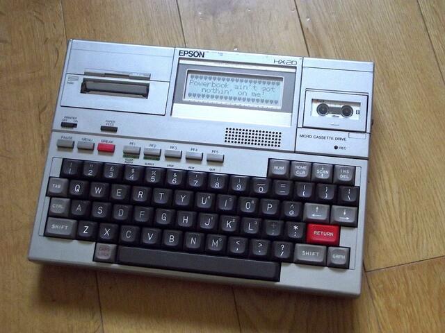 La primera laptop de la historia