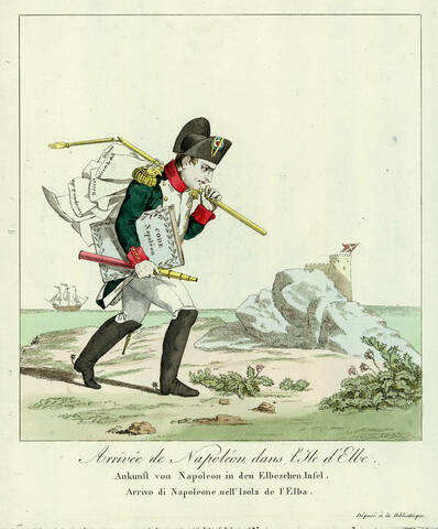 Napoleon Exiled to Elba