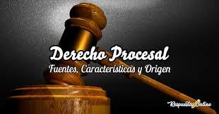 FUENTES DEL DERECHO PROCESAL