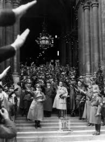 Hitler Voted Chancellor of Germany