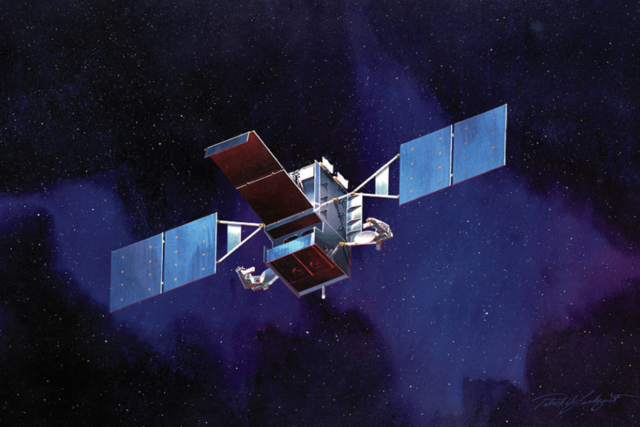 Primera emissió de TV satèl·lit