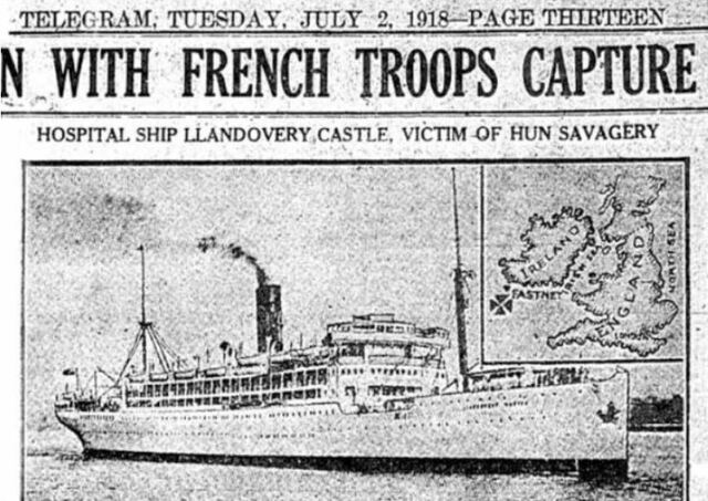 $ May 19th, 1918: Air attack on the 1st Canadian General Hospital