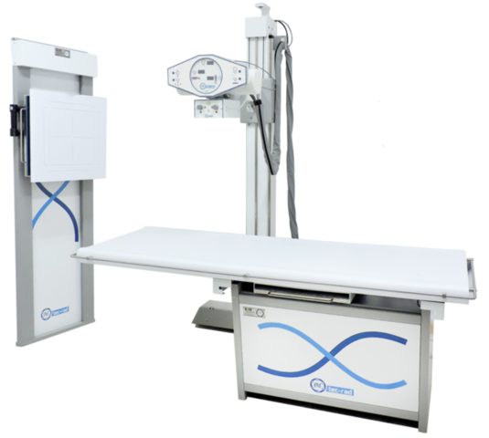 Primer sistema de radiología digital directa