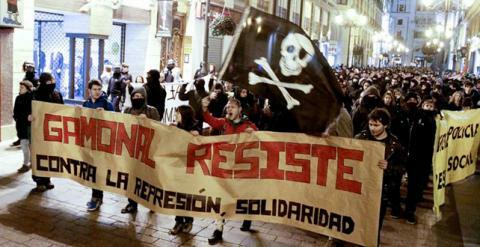 Manifestaciones de apoyo a Gamonal en otras provincias