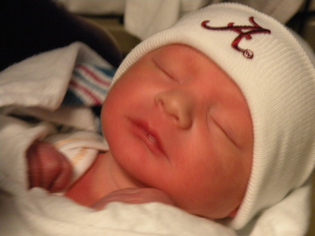 The day that my 3rd son was born.