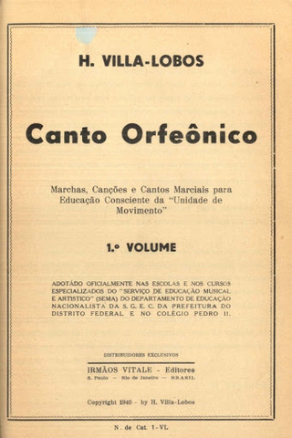 O Canto Orfeônico