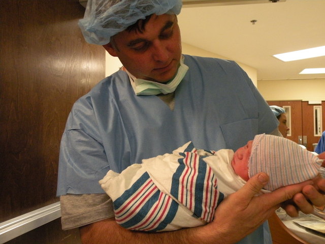 When Mark interduced Cody into the world. Happy New Years.