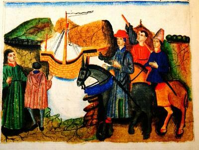 El cid se ve obligado a vender sus cosas