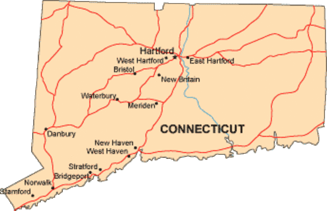 Thomas Hooker moved to Connecticut