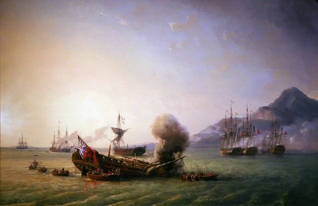 British capture port