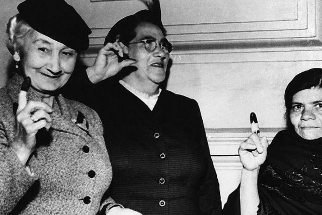 DERECHO DEL VOTO FEMENINO