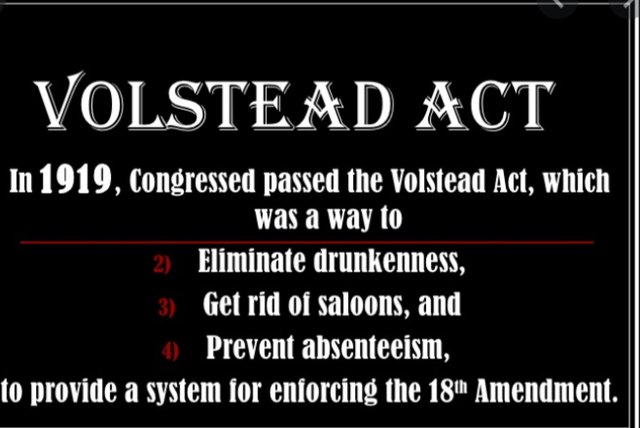 Volstead Act