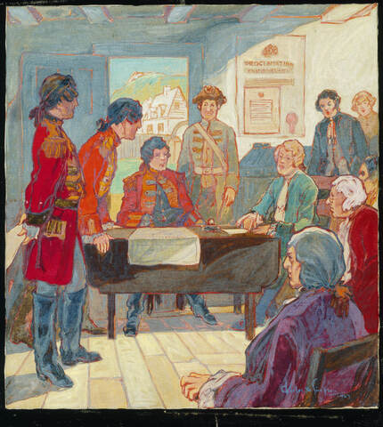 Passation du Canada à l’Angleterre