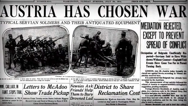 Austrai declara guerra