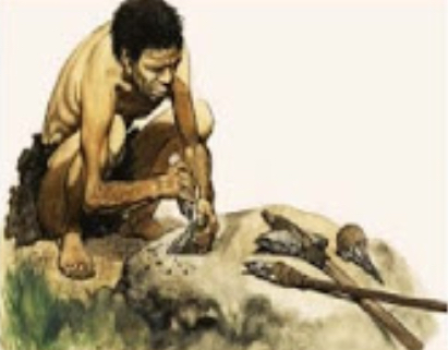 -	Edad de piedra (hasta ~3000 A.C.)