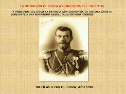 Rusia a principios del siglo XX