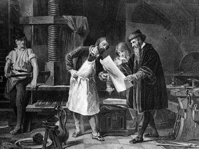 Johannes Gutenberg & The Printing Press