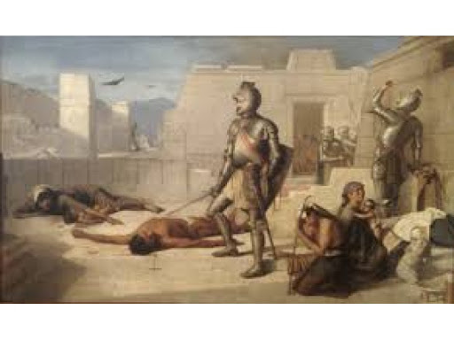 Los enfrentamientos de los españoles con algunos pueblos mesoamericanos, las alianzas con otros y la caída de Tenochtitlán.