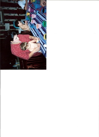 First Easter Egg DYing