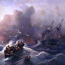 Magallanes atraviesa el Cabo de Hornos.