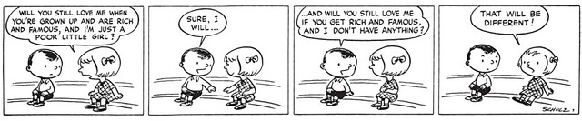 "Peanuts" by Charles Schultz