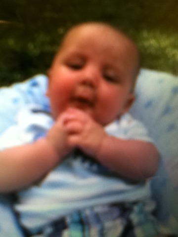 Cody's first Easter.