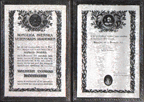 "Sobre una nueva especie de rayos".