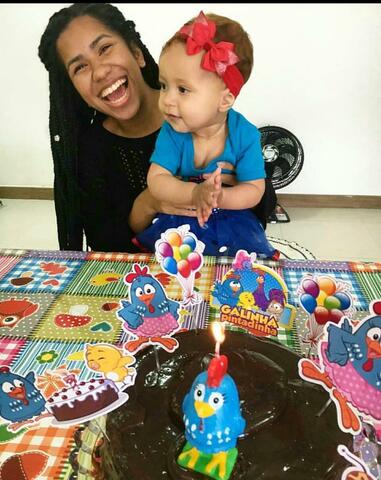 - aniversario da minha afilhada -